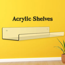 AcryLift Wall Shelves