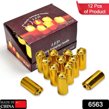 12pcs big swinging candles, ideal for party decor