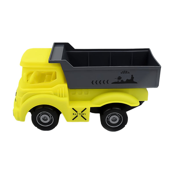 Friction Powered Dumper Toy Truck For Kids | With Opening Container Feature | Strong & Durable Plastic Material | Indoor & Outdoor Play Birthday Gift for Baby Boys & Girls (1 Pc)