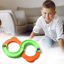 Infinity Track Toy for Kids, Magic Loop Creative Path with Bouncing Balls for Boys and Girls, Focus Improving Mind Interaction Game, Indoor & Outdoor Activity Sports