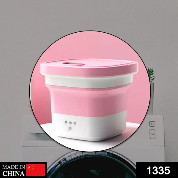 Portable mini washing machine, foldable design for small spaces