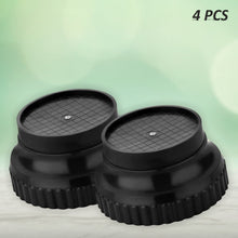 Plastic feet for furniture, set of four.