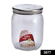 2000 ml mason jar with airtight lid, ideal for storing food and ingredients.