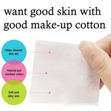 Cotton pads for removing makeup