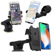 Adjustable multicolour car mount for smartphones, providing secure and adaptable phone holding